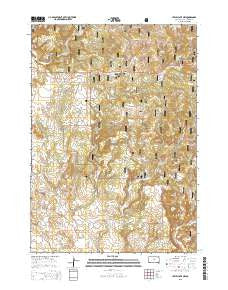 Jewel Cave NW South Dakota Current topographic map, 1:24000 scale, 7.5 X 7.5 Minute, Year 2015