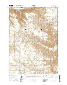 Joe Creek SE South Dakota Current topographic map, 1:24000 scale, 7.5 X 7.5 Minute, Year 2015