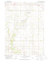 Kingsburg South Dakota Historical topographic map, 1:24000 scale, 7.5 X 7.5 Minute, Year 1978