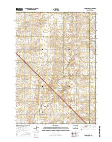 Kranzburg SW South Dakota Current topographic map, 1:24000 scale, 7.5 X 7.5 Minute, Year 2015