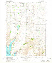 Lake Andes NW South Dakota Historical topographic map, 1:24000 scale, 7.5 X 7.5 Minute, Year 1964
