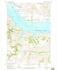 Lake Andes SW South Dakota Historical topographic map, 1:24000 scale, 7.5 X 7.5 Minute, Year 1964