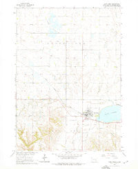 Lake Andes South Dakota Historical topographic map, 1:24000 scale, 7.5 X 7.5 Minute, Year 1964
