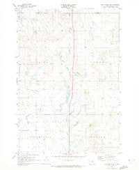 Lake Hurley NE South Dakota Historical topographic map, 1:24000 scale, 7.5 X 7.5 Minute, Year 1970