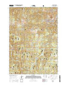 Lead South Dakota Current topographic map, 1:24000 scale, 7.5 X 7.5 Minute, Year 2015
