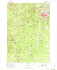 Lead South Dakota Historical topographic map, 1:24000 scale, 7.5 X 7.5 Minute, Year 1961