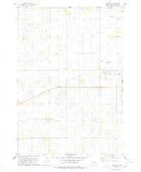 Lebanon South Dakota Historical topographic map, 1:24000 scale, 7.5 X 7.5 Minute, Year 1978