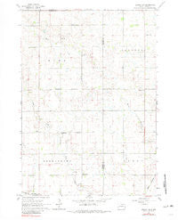 Lennox NW South Dakota Historical topographic map, 1:24000 scale, 7.5 X 7.5 Minute, Year 1962