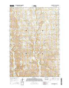 Longbrake Ranch South Dakota Current topographic map, 1:24000 scale, 7.5 X 7.5 Minute, Year 2015