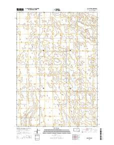 Loyalton South Dakota Current topographic map, 1:24000 scale, 7.5 X 7.5 Minute, Year 2015