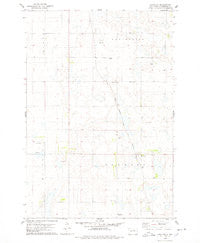 Loyalton South Dakota Historical topographic map, 1:24000 scale, 7.5 X 7.5 Minute, Year 1978