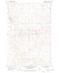 Ludlow SE South Dakota Historical topographic map, 1:24000 scale, 7.5 X 7.5 Minute, Year 1968