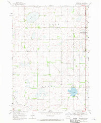 Madison NW South Dakota Historical topographic map, 1:24000 scale, 7.5 X 7.5 Minute, Year 1968