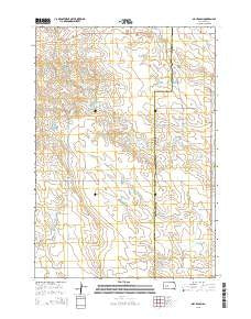 May Ranch South Dakota Current topographic map, 1:24000 scale, 7.5 X 7.5 Minute, Year 2015