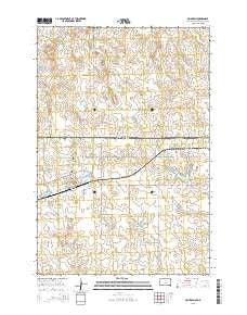 McIntosh South Dakota Current topographic map, 1:24000 scale, 7.5 X 7.5 Minute, Year 2015