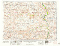 McIntosh South Dakota Historical topographic map, 1:250000 scale, 1 X 2 Degree, Year 1958