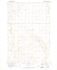 Mina SW South Dakota Historical topographic map, 1:24000 scale, 7.5 X 7.5 Minute, Year 1970