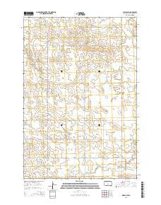 Miscol SW South Dakota Current topographic map, 1:24000 scale, 7.5 X 7.5 Minute, Year 2015