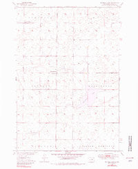 Mitchell Lake South Dakota Historical topographic map, 1:24000 scale, 7.5 X 7.5 Minute, Year 1949