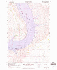 Mobridge NE South Dakota Historical topographic map, 1:24000 scale, 7.5 X 7.5 Minute, Year 1967