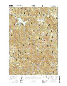 Mount Rushmore South Dakota Current topographic map, 1:24000 scale, 7.5 X 7.5 Minute, Year 2015