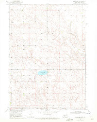 Olsonville SW South Dakota Historical topographic map, 1:24000 scale, 7.5 X 7.5 Minute, Year 1969