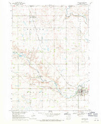 Parker South Dakota Historical topographic map, 1:24000 scale, 7.5 X 7.5 Minute, Year 1968