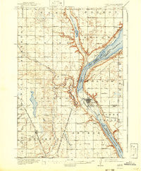Peever Minnesota Historical topographic map, 1:62500 scale, 15 X 15 Minute, Year 1918