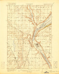 Peever Minnesota Historical topographic map, 1:62500 scale, 15 X 15 Minute, Year 1918