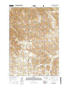 Philip Junction South Dakota Current topographic map, 1:24000 scale, 7.5 X 7.5 Minute, Year 2015