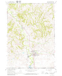 Pine Ridge South Dakota Historical topographic map, 1:24000 scale, 7.5 X 7.5 Minute, Year 1967
