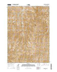 Pine Ridge NE South Dakota Current topographic map, 1:24000 scale, 7.5 X 7.5 Minute, Year 2015