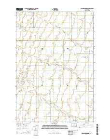 Plainview Colony South Dakota Current topographic map, 1:24000 scale, 7.5 X 7.5 Minute, Year 2015