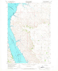Pollock SE South Dakota Historical topographic map, 1:24000 scale, 7.5 X 7.5 Minute, Year 1965