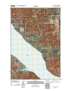 Pollock NW South Dakota Historical topographic map, 1:24000 scale, 7.5 X 7.5 Minute, Year 2011