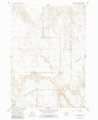 Quinn Table SW South Dakota Historical topographic map, 1:24000 scale, 7.5 X 7.5 Minute, Year 1960