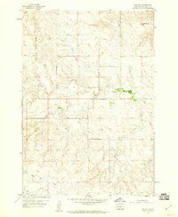 Redowl South Dakota Historical topographic map, 1:24000 scale, 7.5 X 7.5 Minute, Year 1959