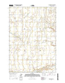 Ree Heights NE South Dakota Current topographic map, 1:24000 scale, 7.5 X 7.5 Minute, Year 2015