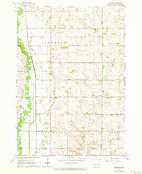 Renner South Dakota Historical topographic map, 1:24000 scale, 7.5 X 7.5 Minute, Year 1962