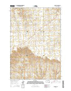 Ridgeview South Dakota Current topographic map, 1:24000 scale, 7.5 X 7.5 Minute, Year 2015