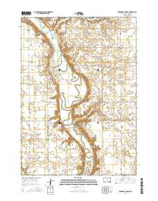 Rockport Colony South Dakota Current topographic map, 1:24000 scale, 7.5 X 7.5 Minute, Year 2015