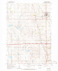 Salem South Dakota Historical topographic map, 1:24000 scale, 7.5 X 7.5 Minute, Year 1964