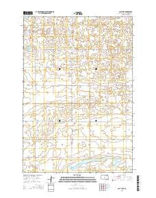 Salt Lake South Dakota Current topographic map, 1:24000 scale, 7.5 X 7.5 Minute, Year 2015