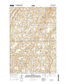 Savo NE South Dakota Current topographic map, 1:24000 scale, 7.5 X 7.5 Minute, Year 2015