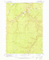 Savoy South Dakota Historical topographic map, 1:24000 scale, 7.5 X 7.5 Minute, Year 1961