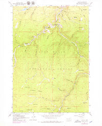 Savoy South Dakota Historical topographic map, 1:24000 scale, 7.5 X 7.5 Minute, Year 1961