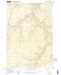 Savoy South Dakota Historical topographic map, 1:24000 scale, 7.5 X 7.5 Minute, Year 1961