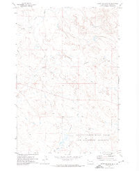 Sheep Pen Draw SE South Dakota Historical topographic map, 1:24000 scale, 7.5 X 7.5 Minute, Year 1971