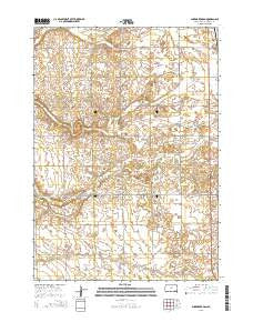 Shoemaker Dam South Dakota Current topographic map, 1:24000 scale, 7.5 X 7.5 Minute, Year 2015