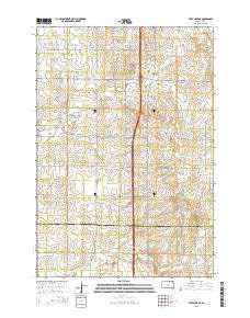 Still Lake NE South Dakota Current topographic map, 1:24000 scale, 7.5 X 7.5 Minute, Year 2015